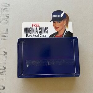 Vintage 90s Virginia Slims Baseball Cap New In Box